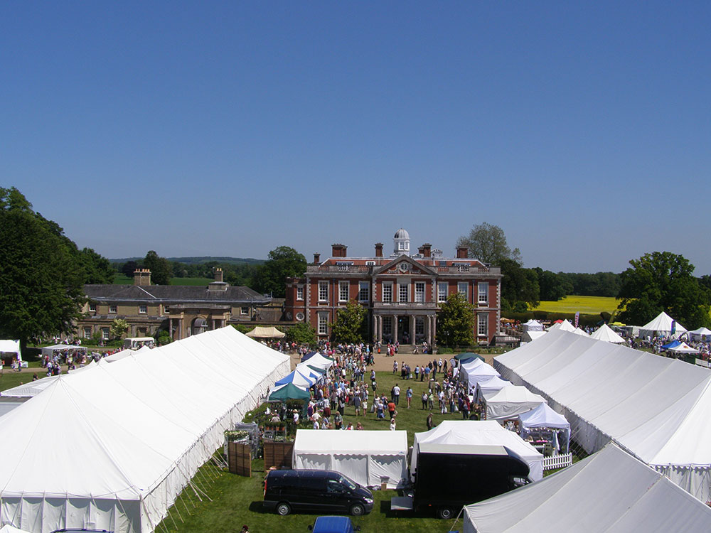 Marquee Hire Hampshire - Stansted House show marquees